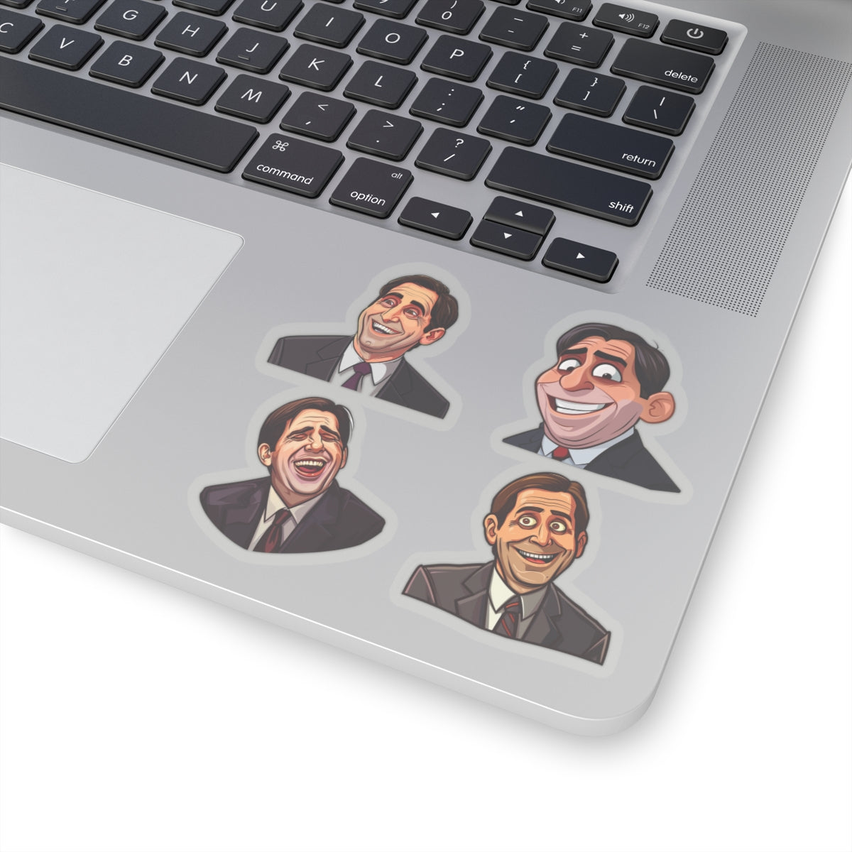 Funny Office meme Kiss-Cut Sticker