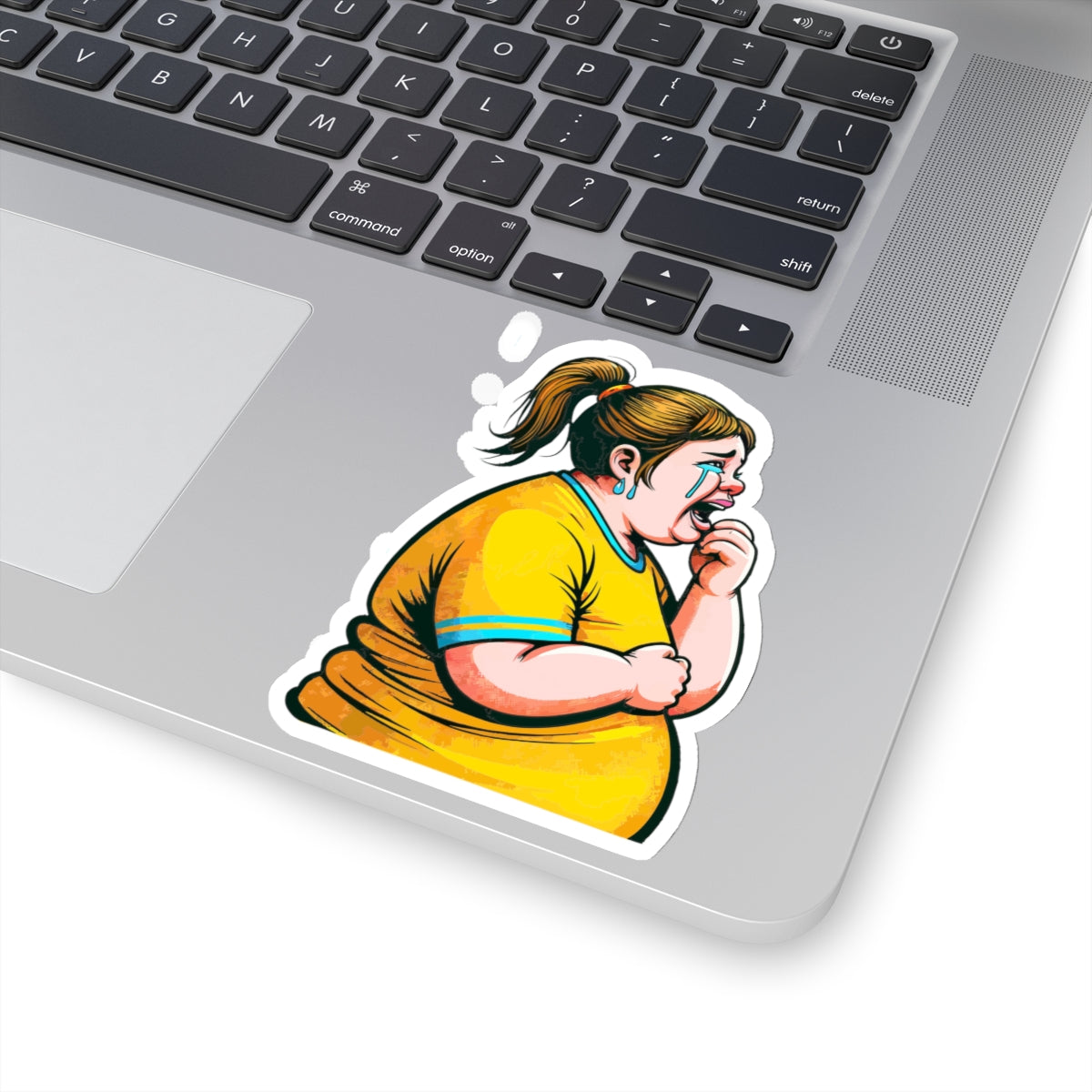 When You On A Diet Belike Kiss-Cut Stickers