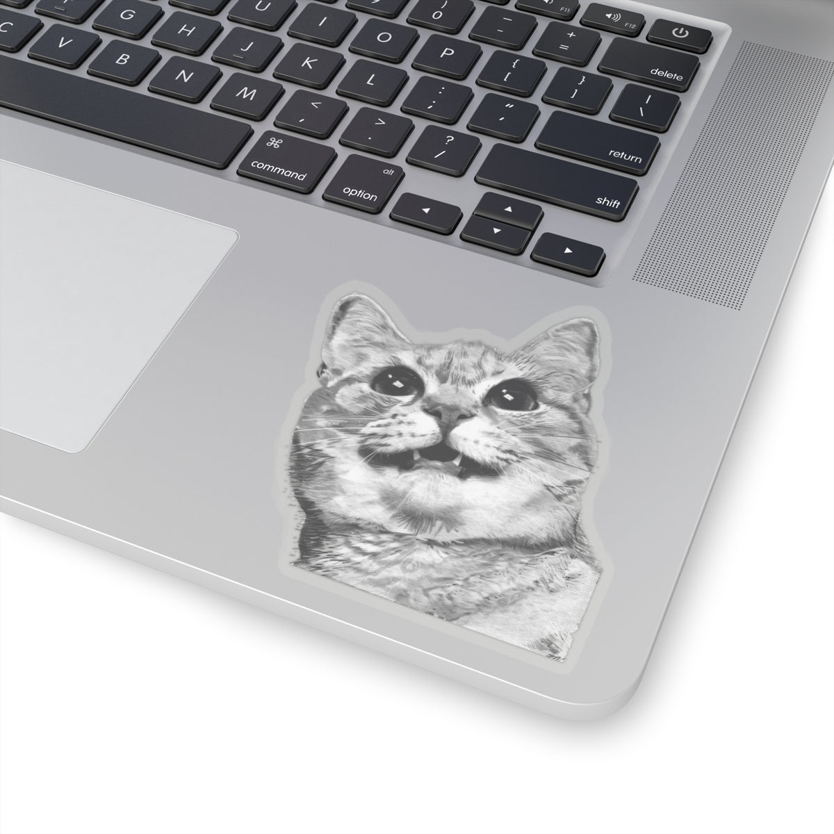 Smile cat Kiss-Cut Sticker