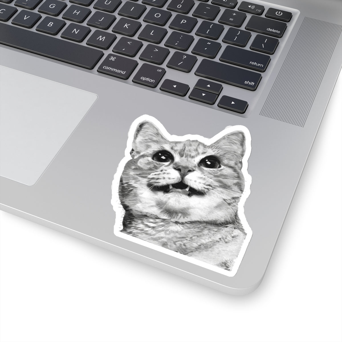 Smile cat Kiss-Cut Sticker